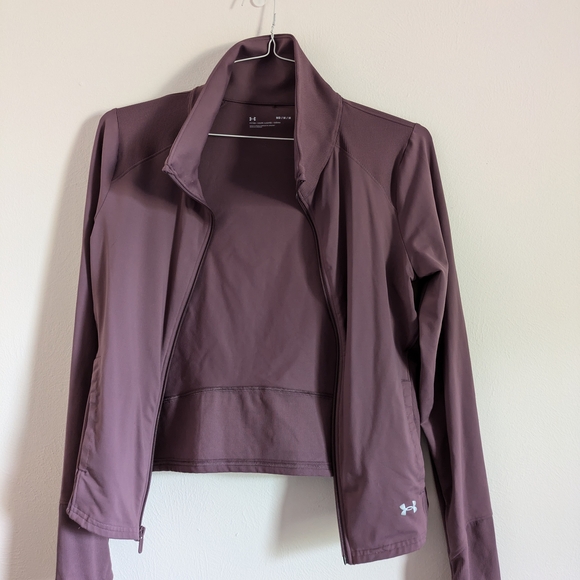 Under Armour Women's Purple Full-Zip Jacket - Picture 9 of 11
